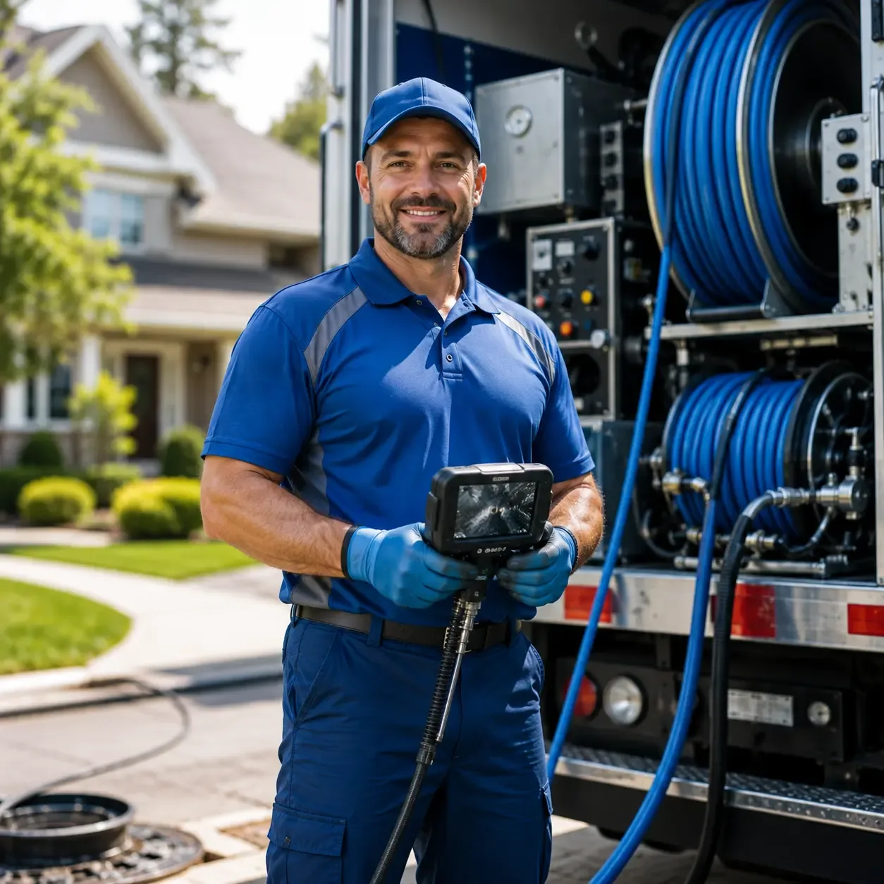 Local outdoor drain cleaning specialists in Bronson, MI